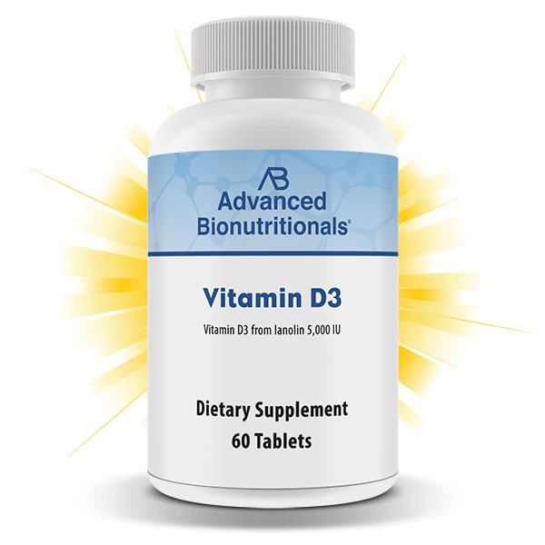 Vitamin D3 HighPotency, Natural D3 from Lanolin